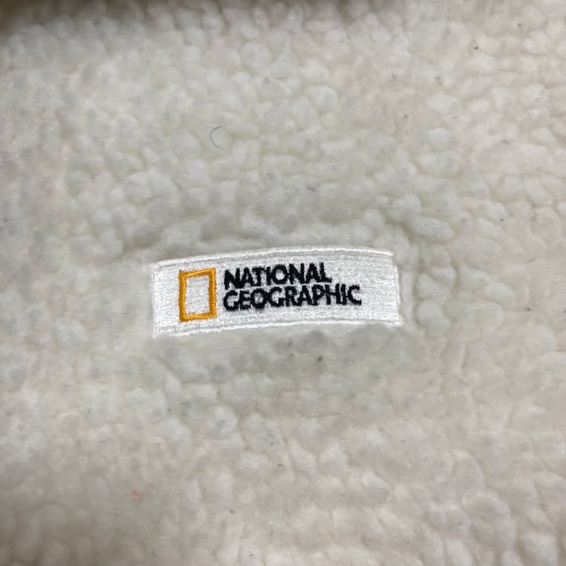 내셔널 지오그래픽 스몰 로고 와펜 쉐르파 자켓 상품이미지2