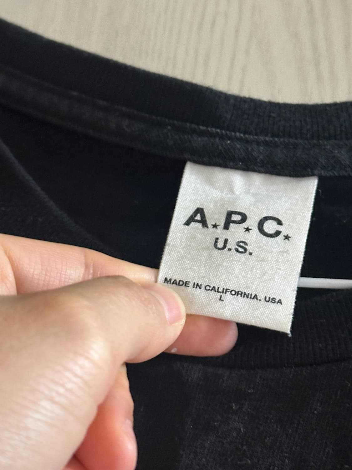 아페쎄 apc 타일러 반팔티  상품이미지2