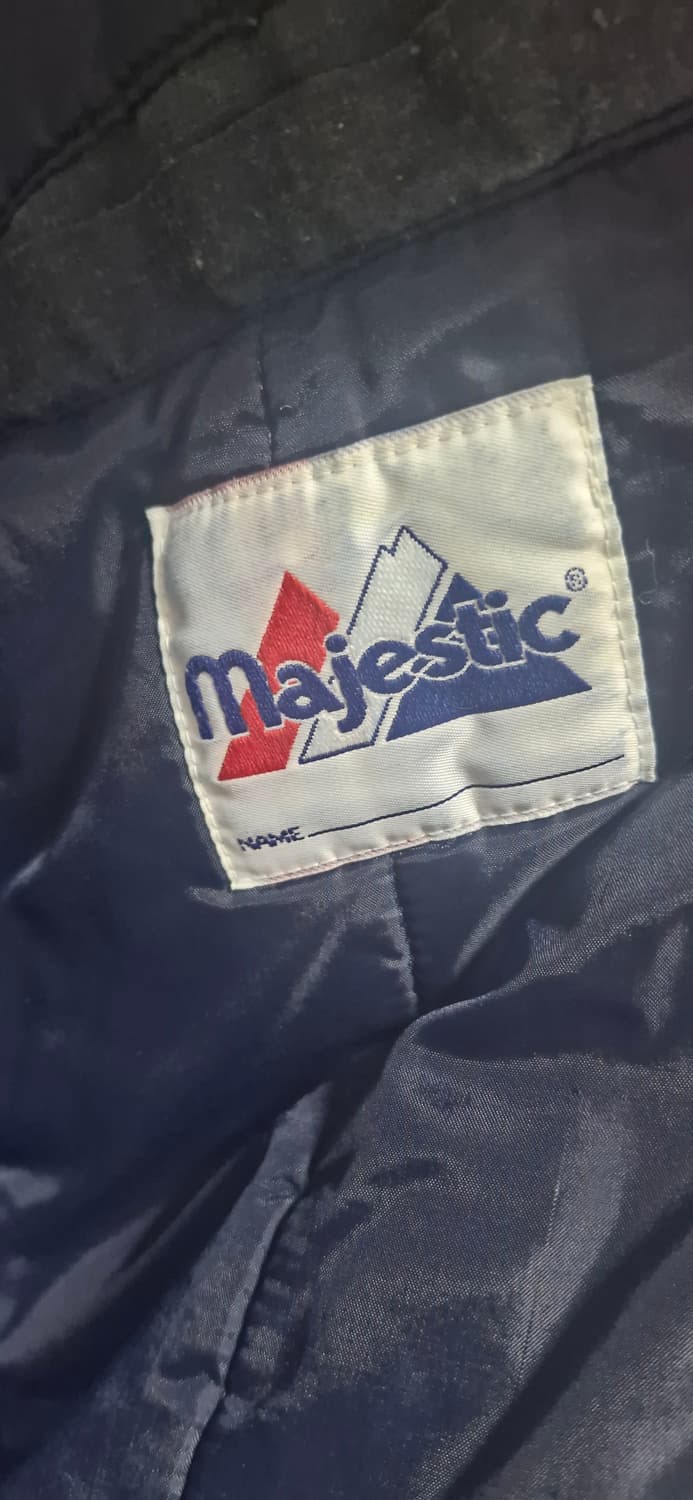 90s 마제스틱 봄버 자켓 뉴욕 양키스 상품이미지4