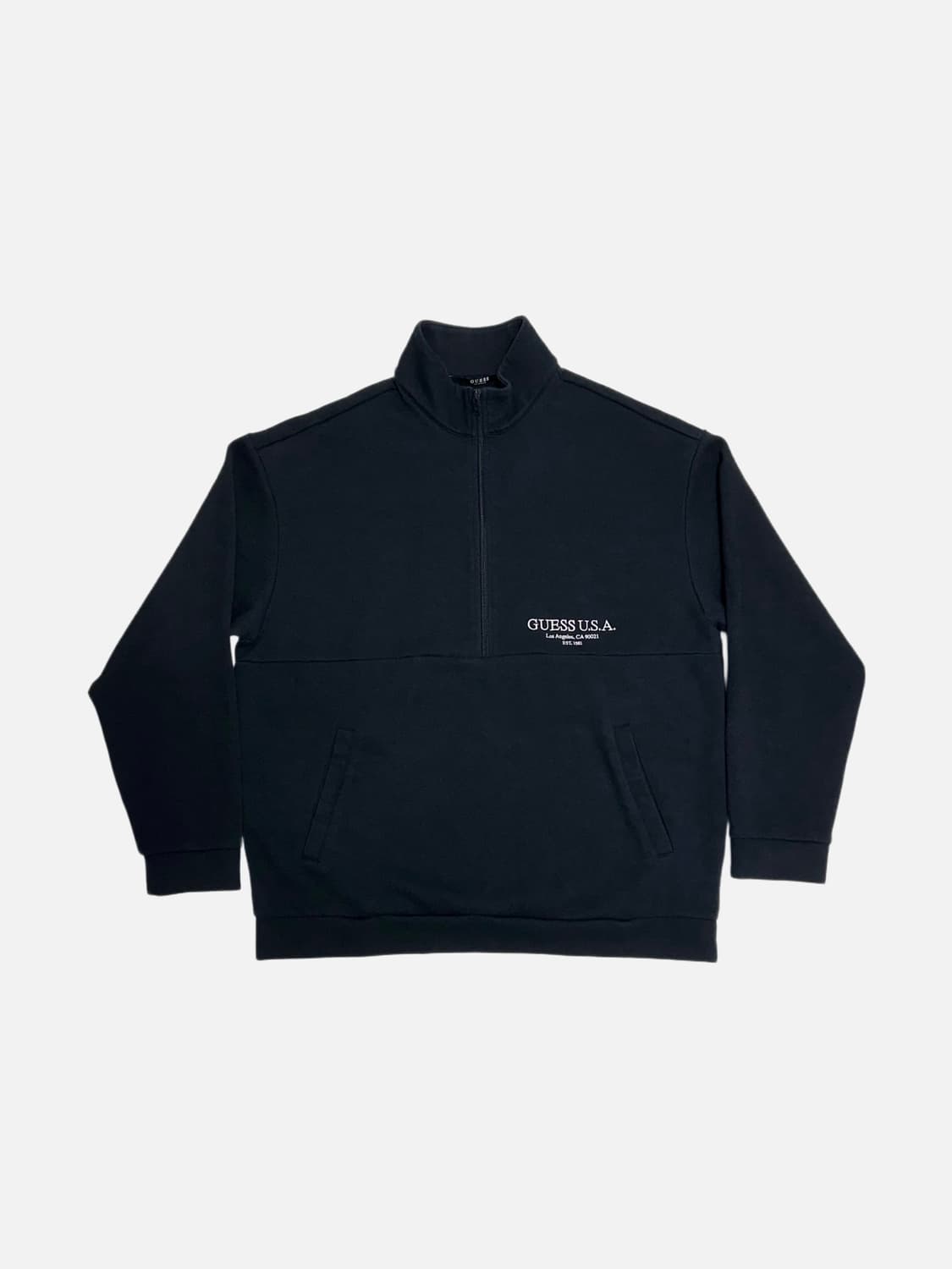 게스 반집업 맨투맨 상품이미지8