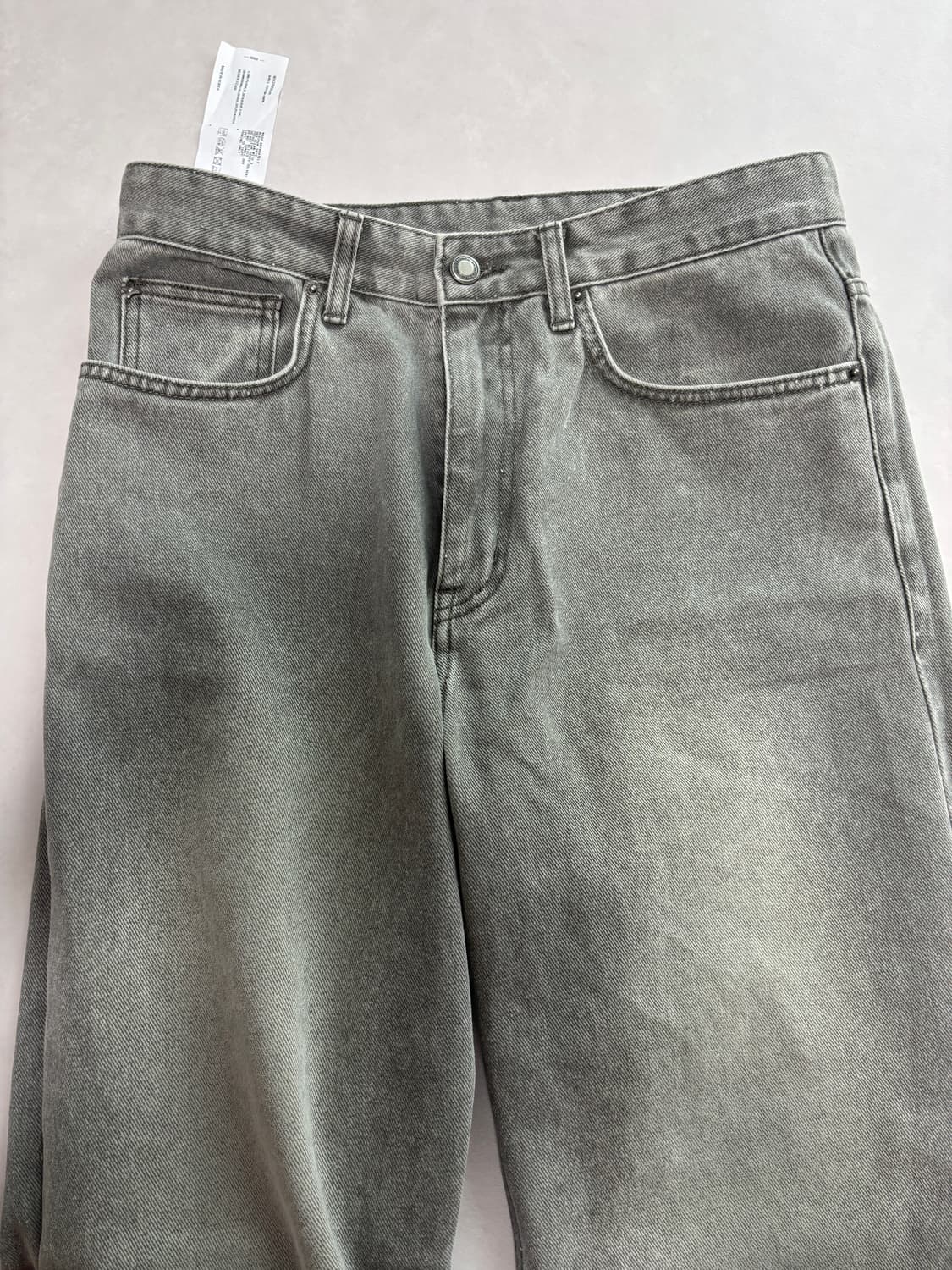 26 벨리에 트루와이드 빈티지카키 28 롱기장 상품이미지1