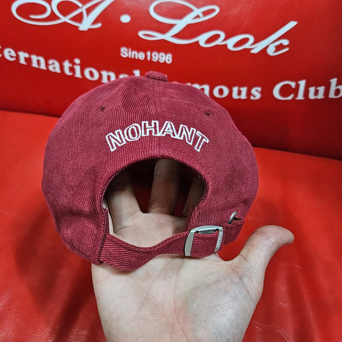 노앙(NOHANT) 시그니쳐 볼캡 Free 상품이미지3