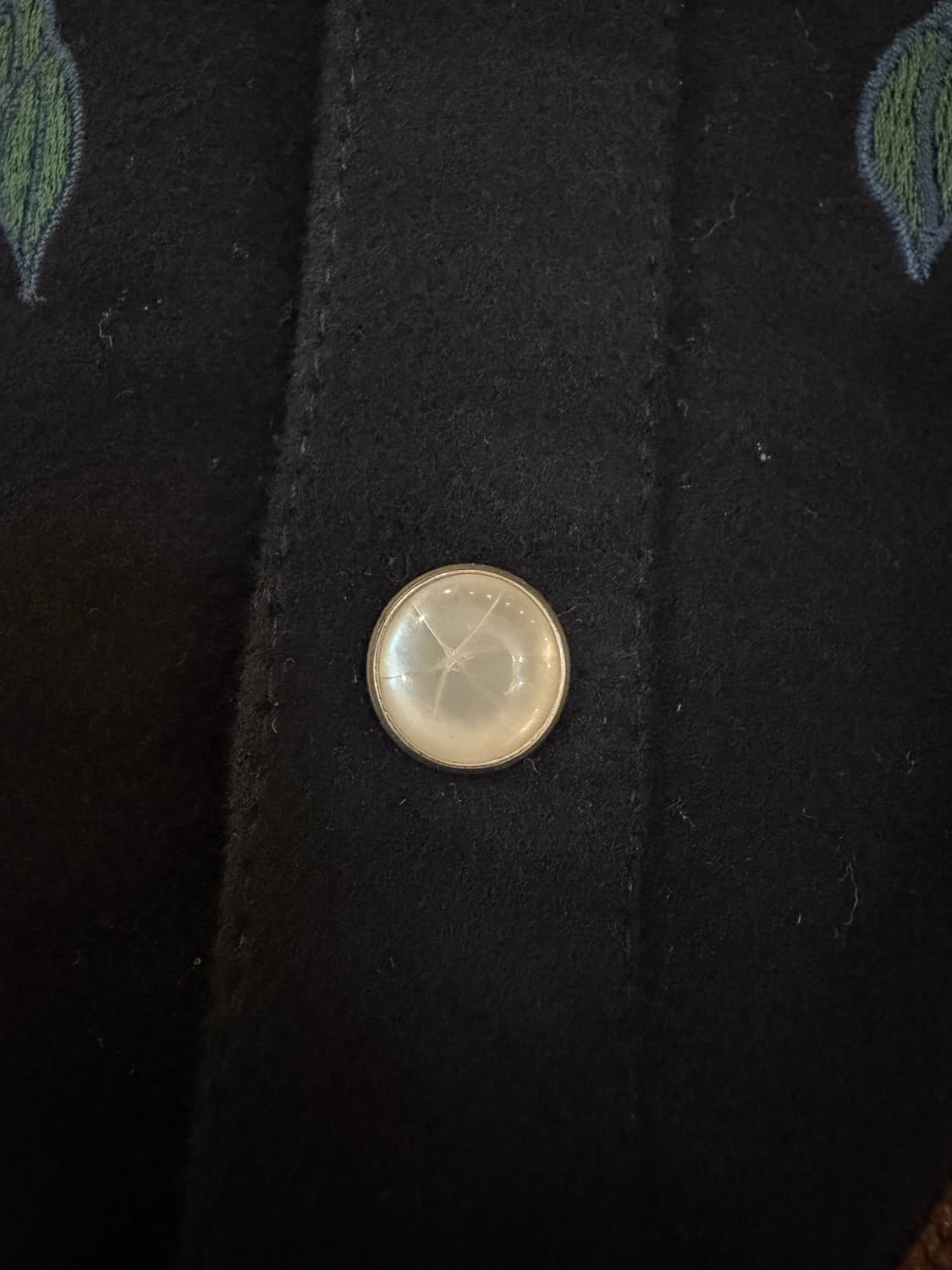 베트멍 17FW 웨스턴 플라워 자수 셔츠 상품이미지6