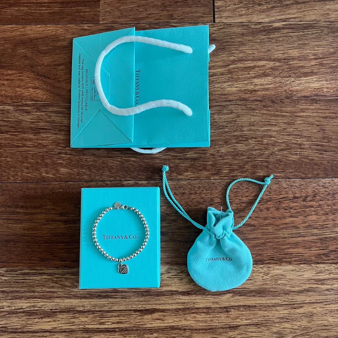 티파니앤코 리턴투 하트 태그 비드 팔찌 스몰 상품이미지1
