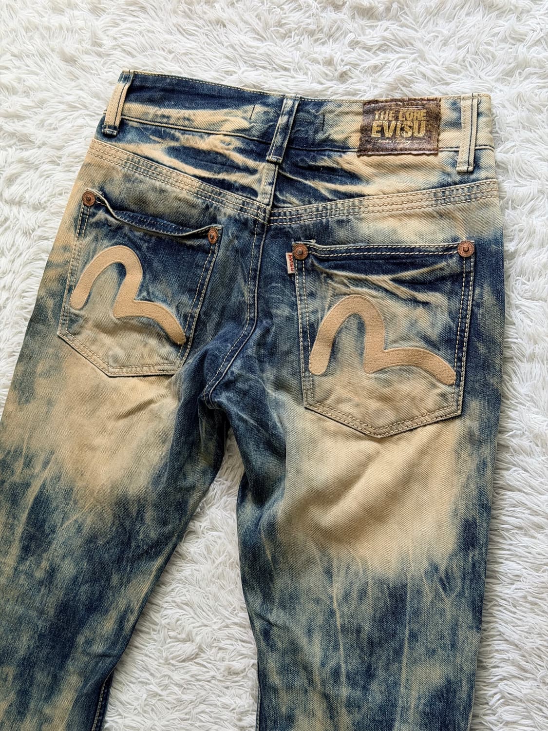 [RARE] 에비수(EVISU) "THE CORE" 빈티지 워싱 아카이브 상품이미지1