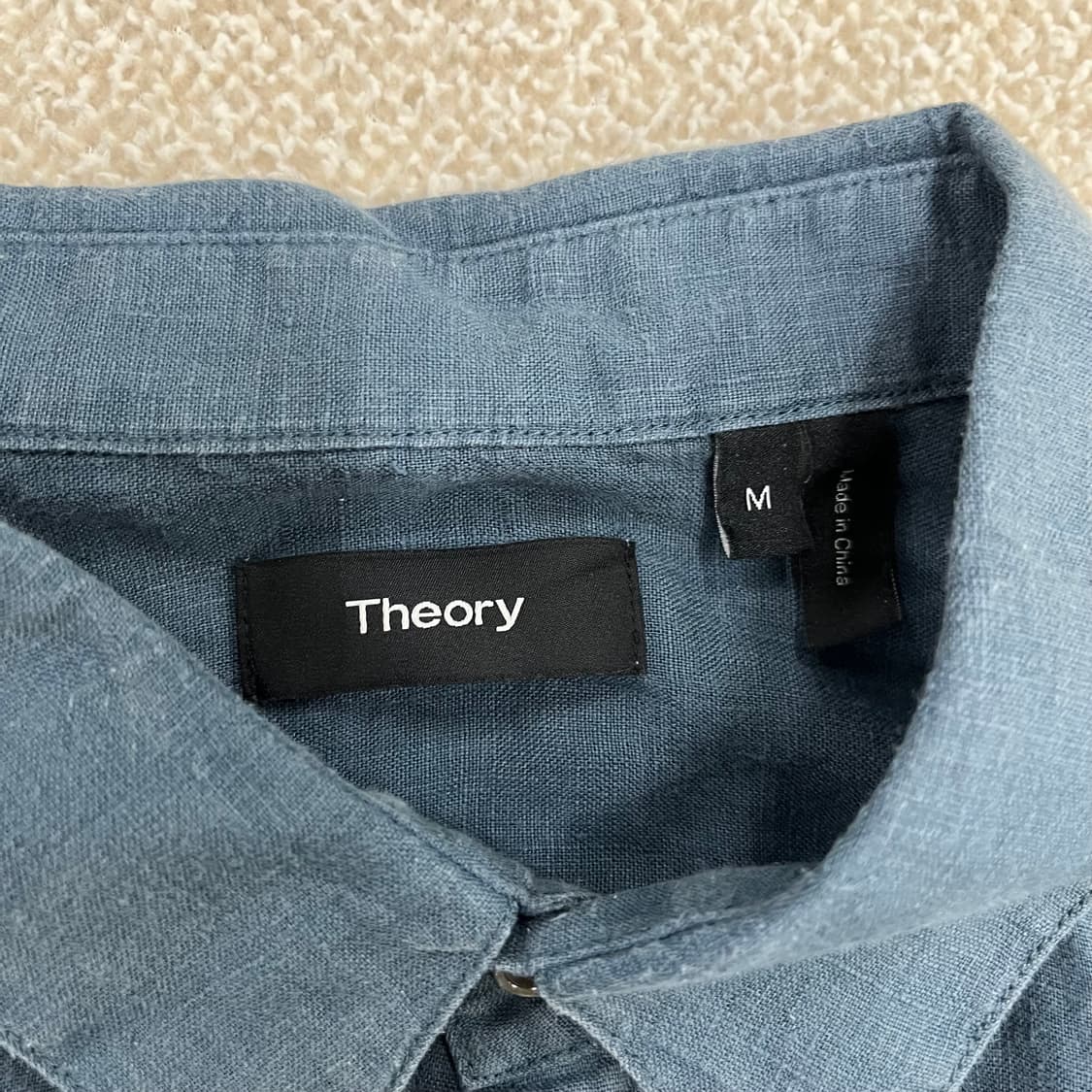 M 띠어리 린넨 긴팔 셔츠 남방 0203M1 상품이미지2