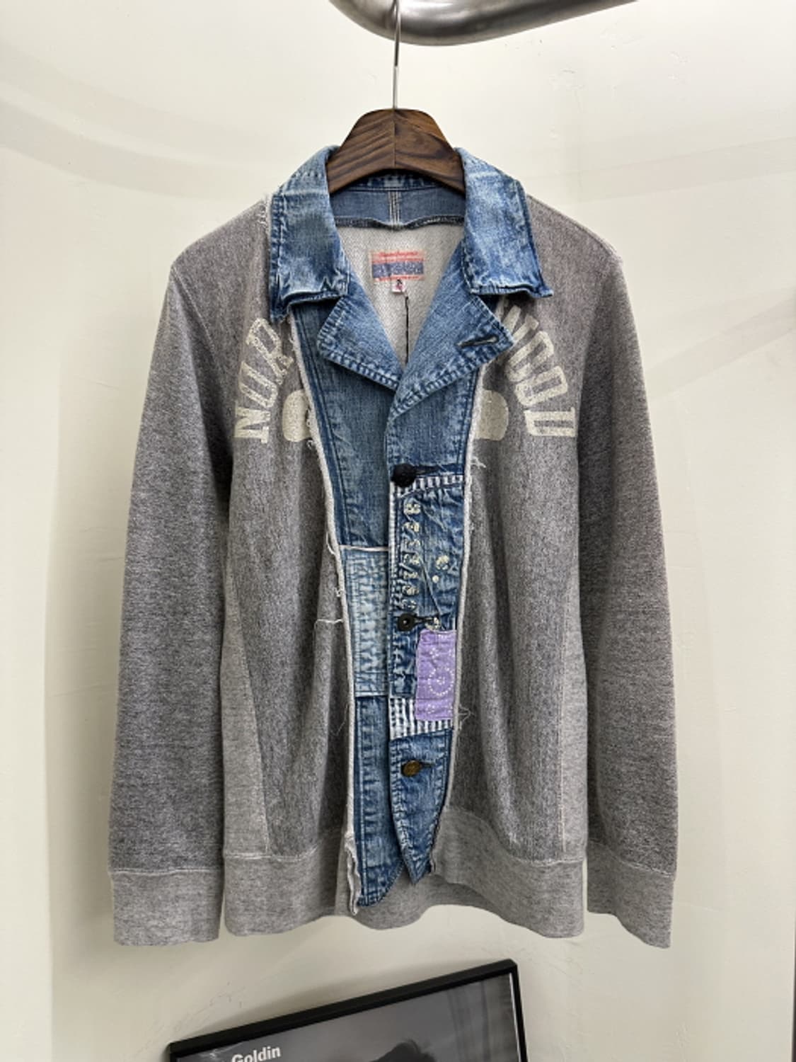 DENIM DUNGAREE 커버올 재킷 (M~L) 상품이미지1