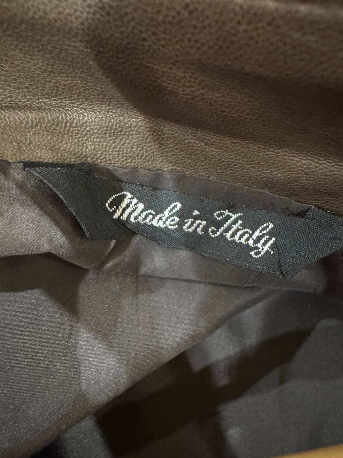 빠니깔레 카우 하이드 레더 자켓 상품이미지5