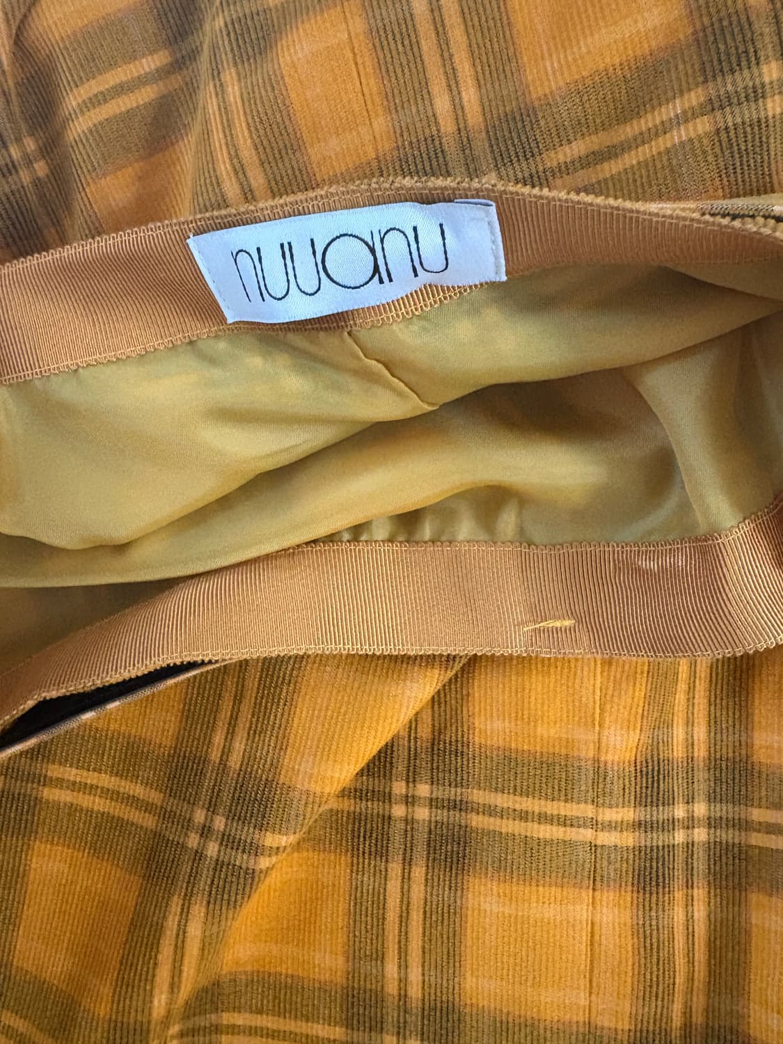 누아누 스커트 Kuru Skirt_Mustard 1사이즈 상품이미지4