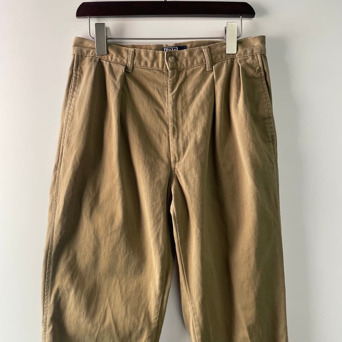 90s 폴로랄프로렌 투턱 치노팬츠 USA 상품이미지2