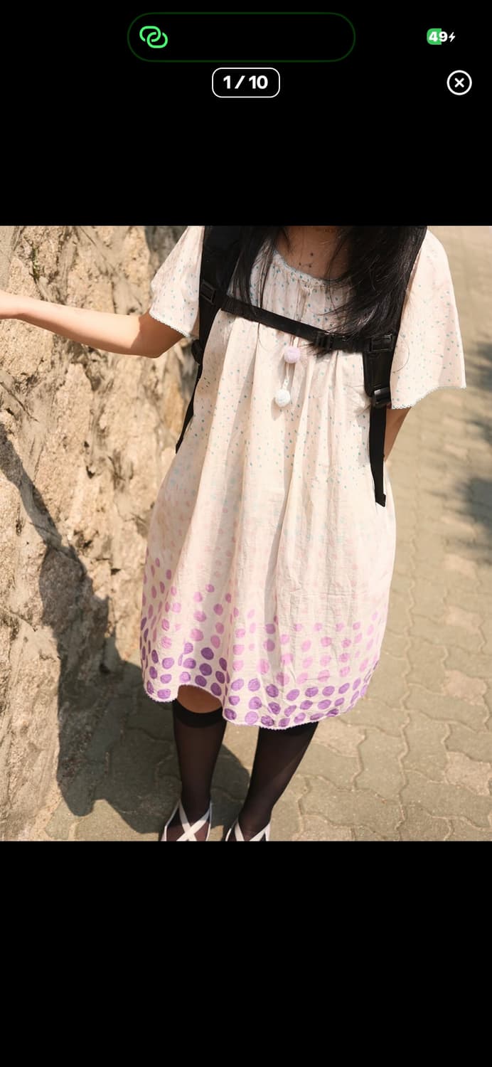 Pompom room dress 상품이미지1