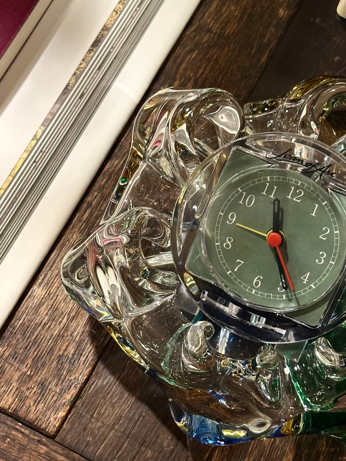 일본 빈티지 여행용 올리브 탁상 알람 시계🫒 상품이미지2