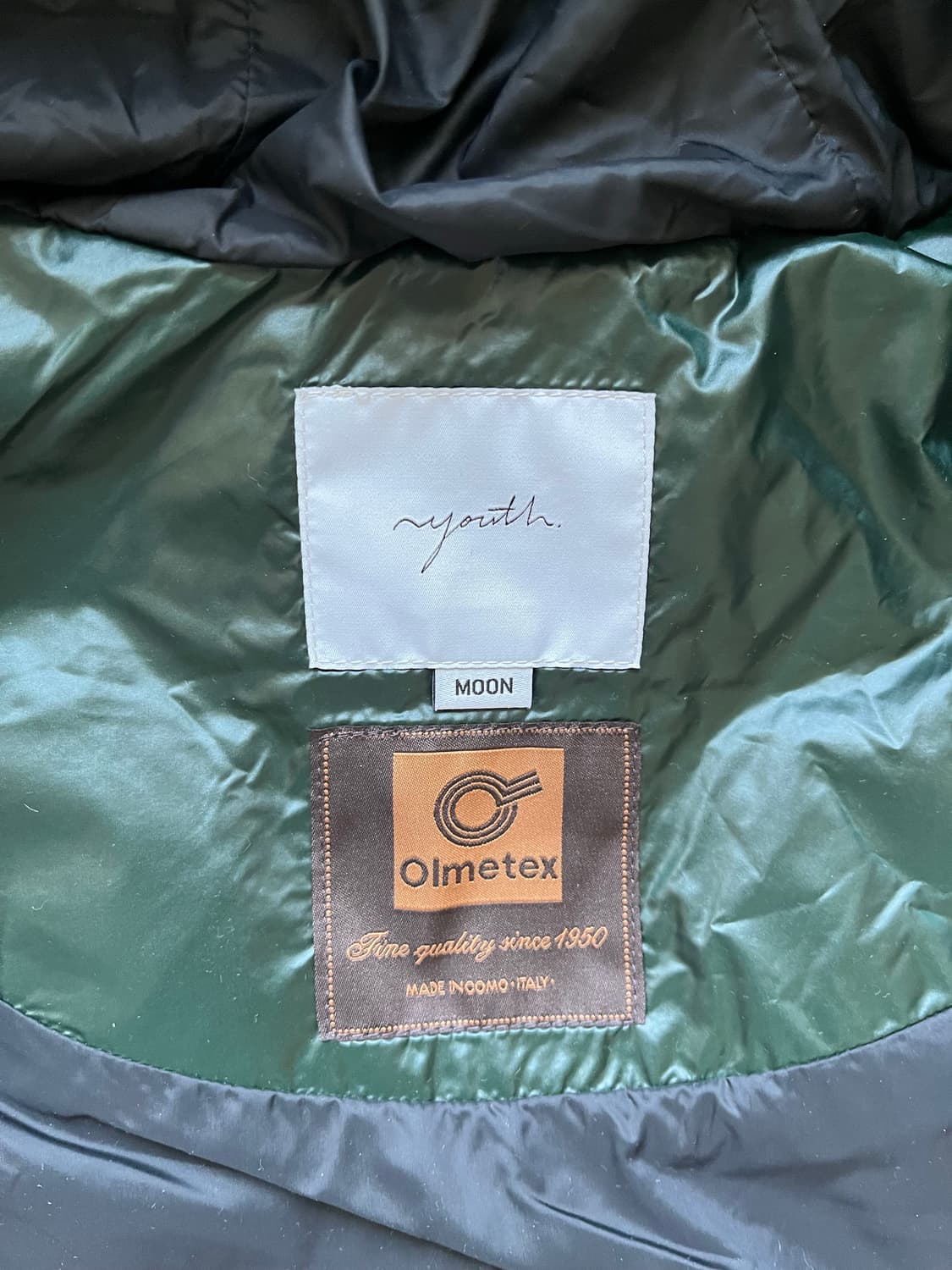 유스 퀄티드 다운 패딩 코트 (105-110) 상품이미지8