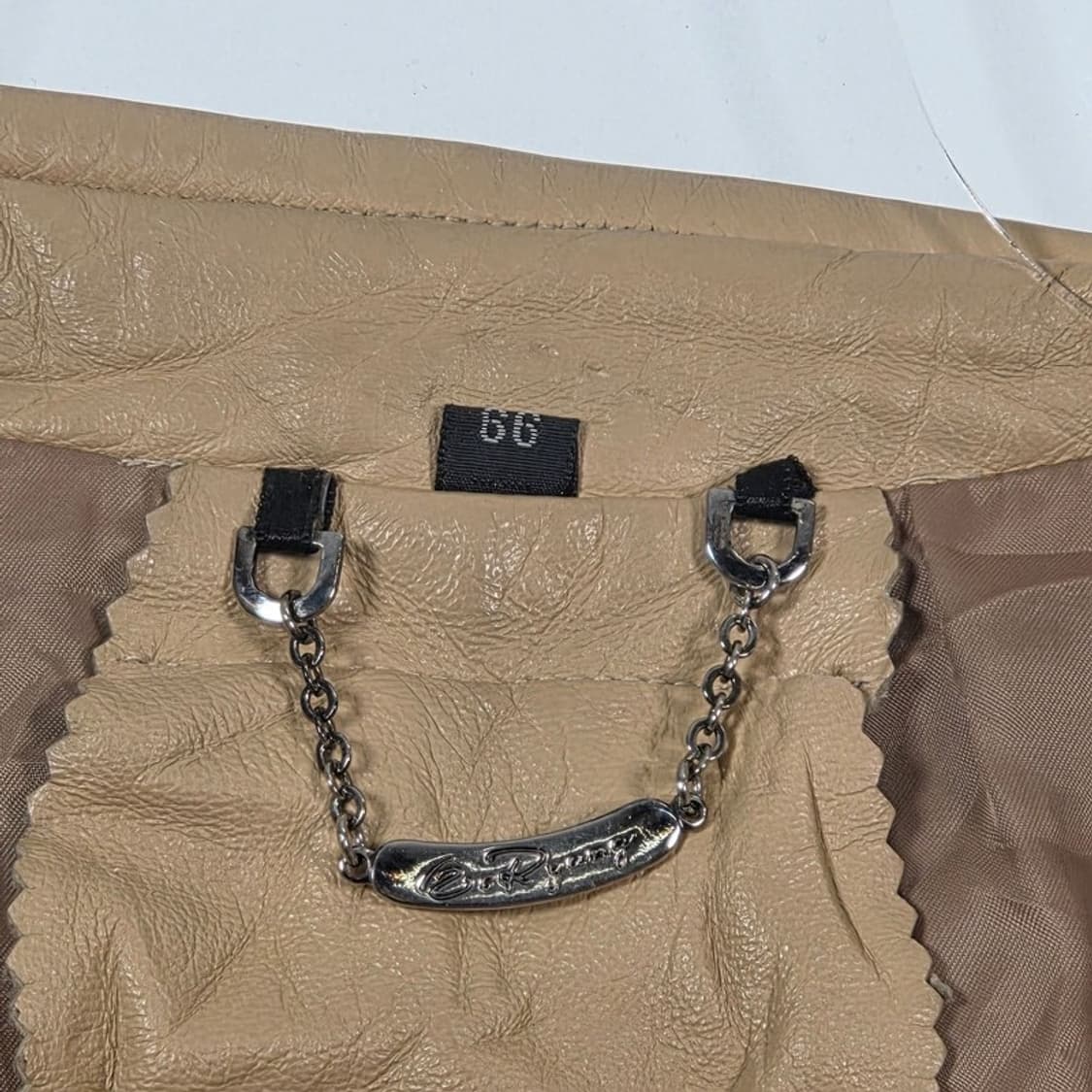 Bo Ryung 리얼 램스킨 차이나카라 레더 자켓 66 상품이미지6