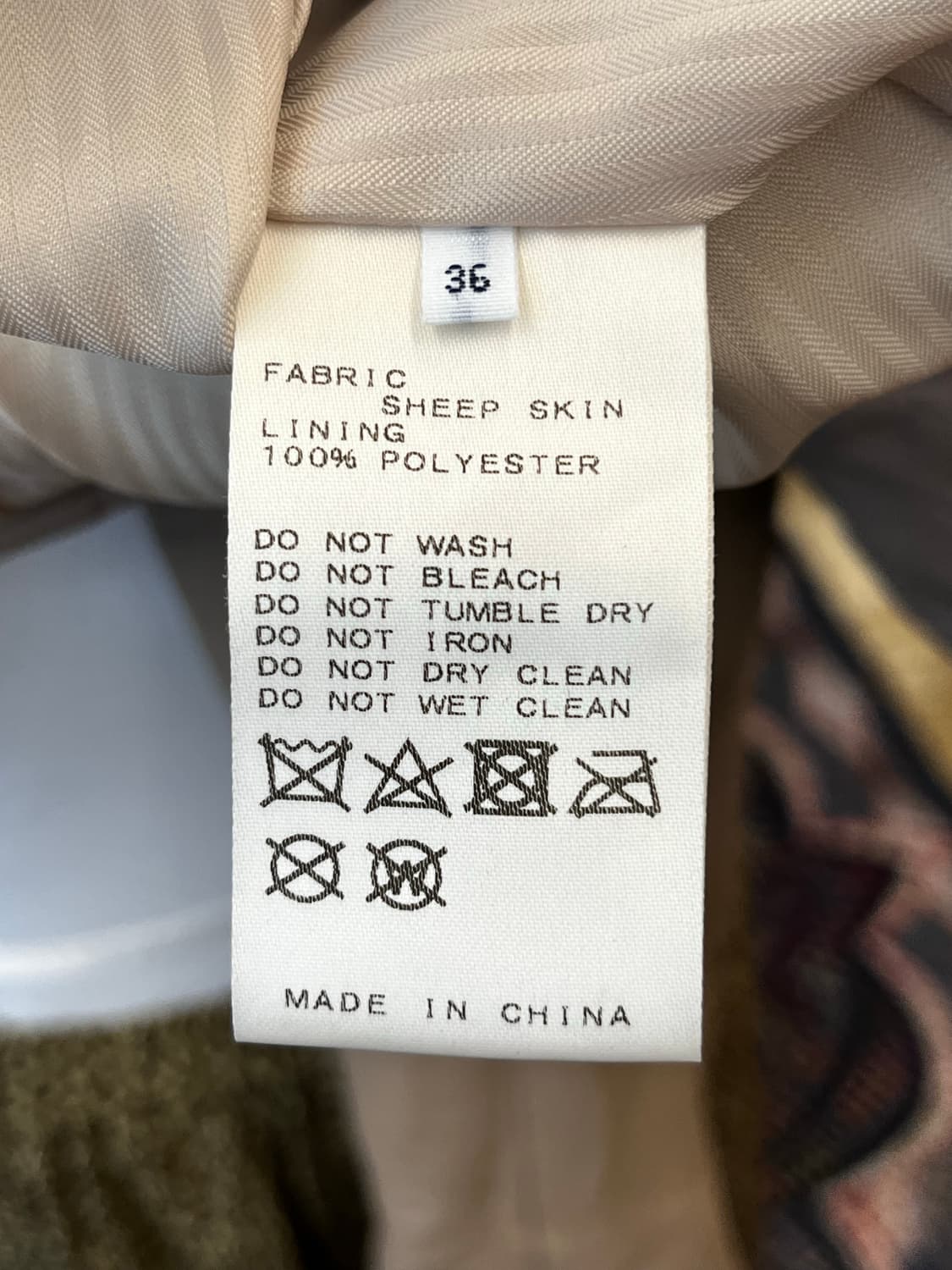 Slobe 양가죽 레더 라이더 자켓 상품이미지9