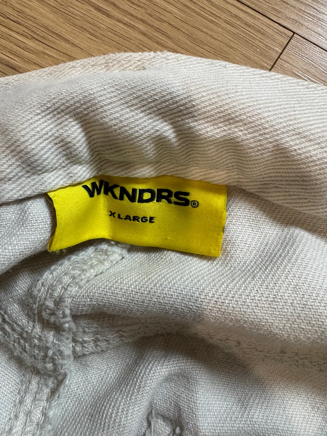 위캔더스 CHAIN STITCH DENIM PANTS 상품이미지5