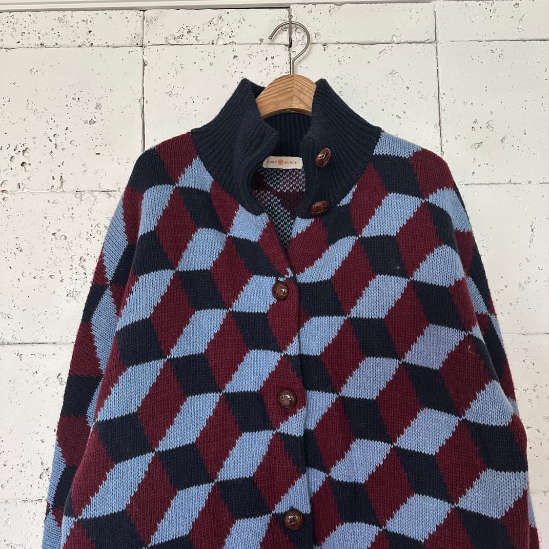 우먼L 토리버치 울 가디건 상품이미지2