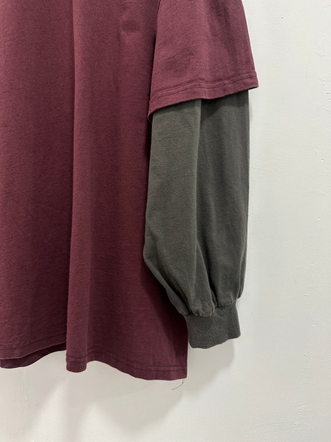 Gleam jpn fake layered sleeve 상품이미지4