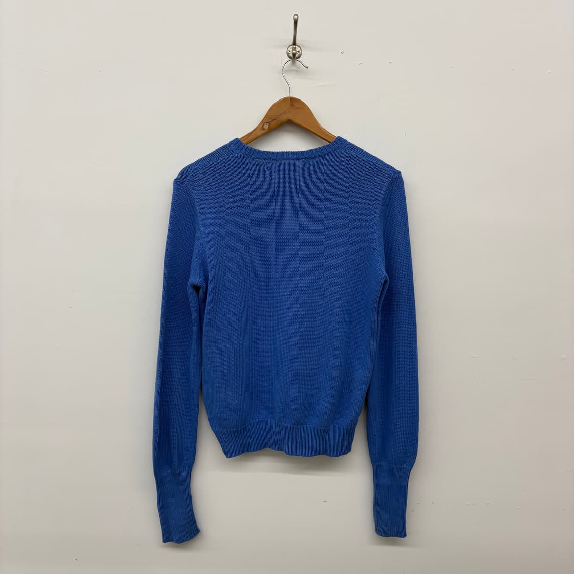 폴로 랄프로렌 블루 니트 스웨터 여M 상품이미지4