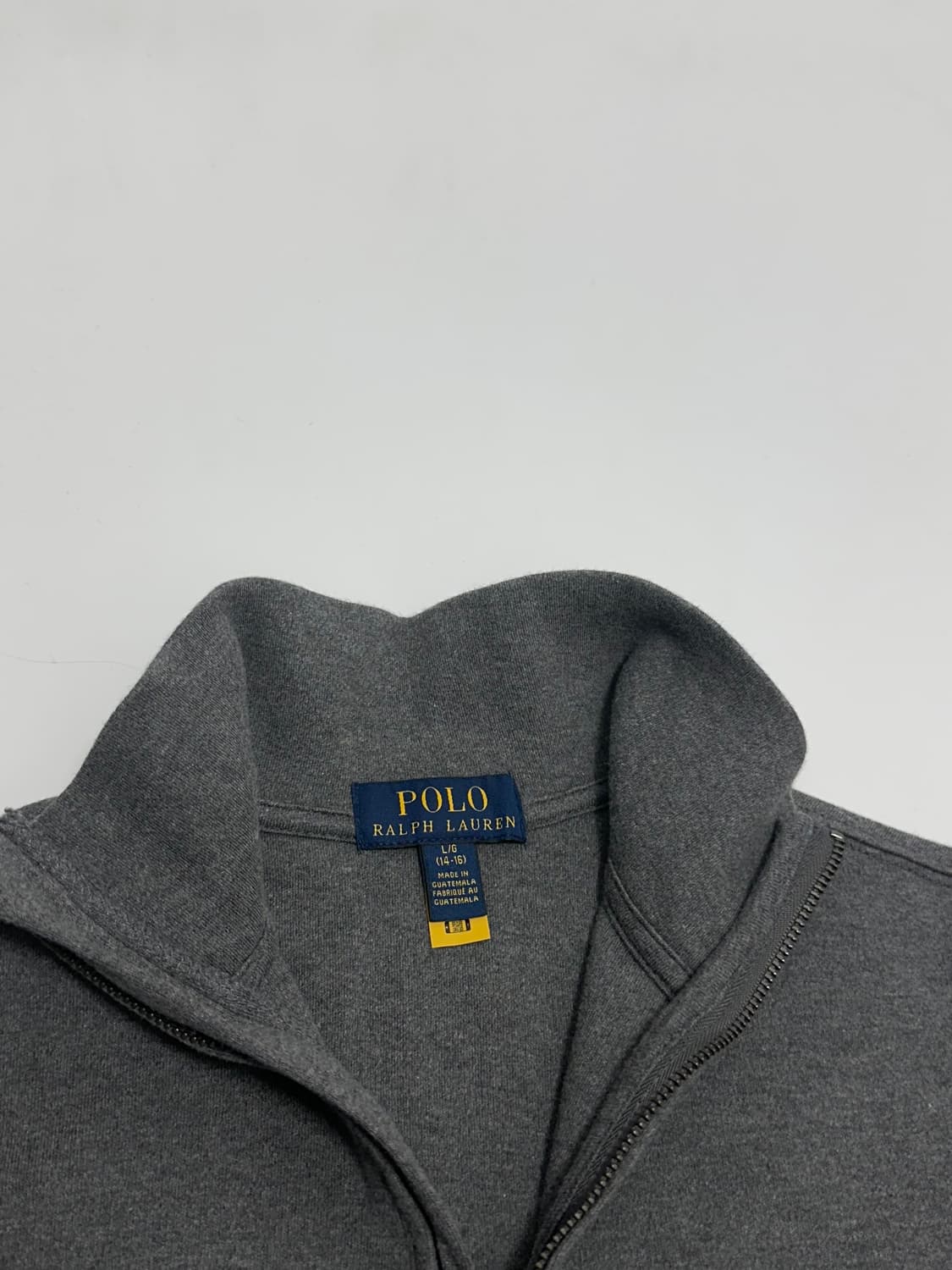 폴로 코튼 반집업 긴팔티 주니어 (QR신형) 상품이미지6