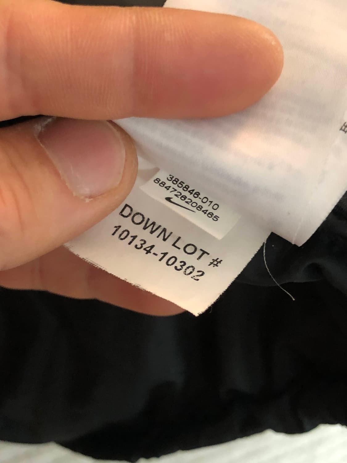 나이키 acg 800필 블랙 구스 다운 여성 L 상품이미지10