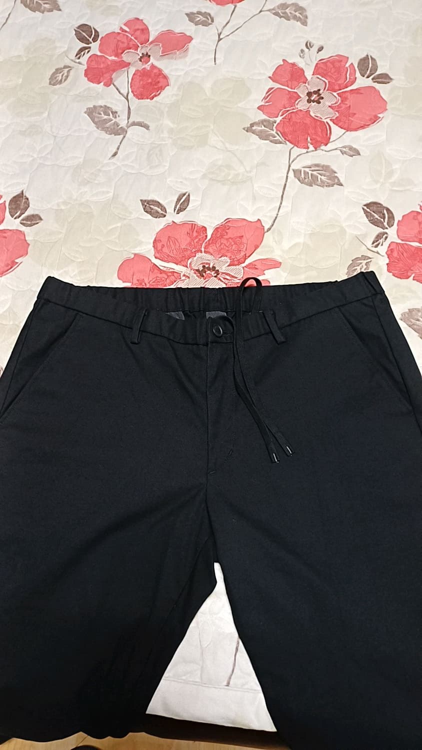 유니클로 EZY 스판조거팬츠 36인치 기장100 상품이미지2