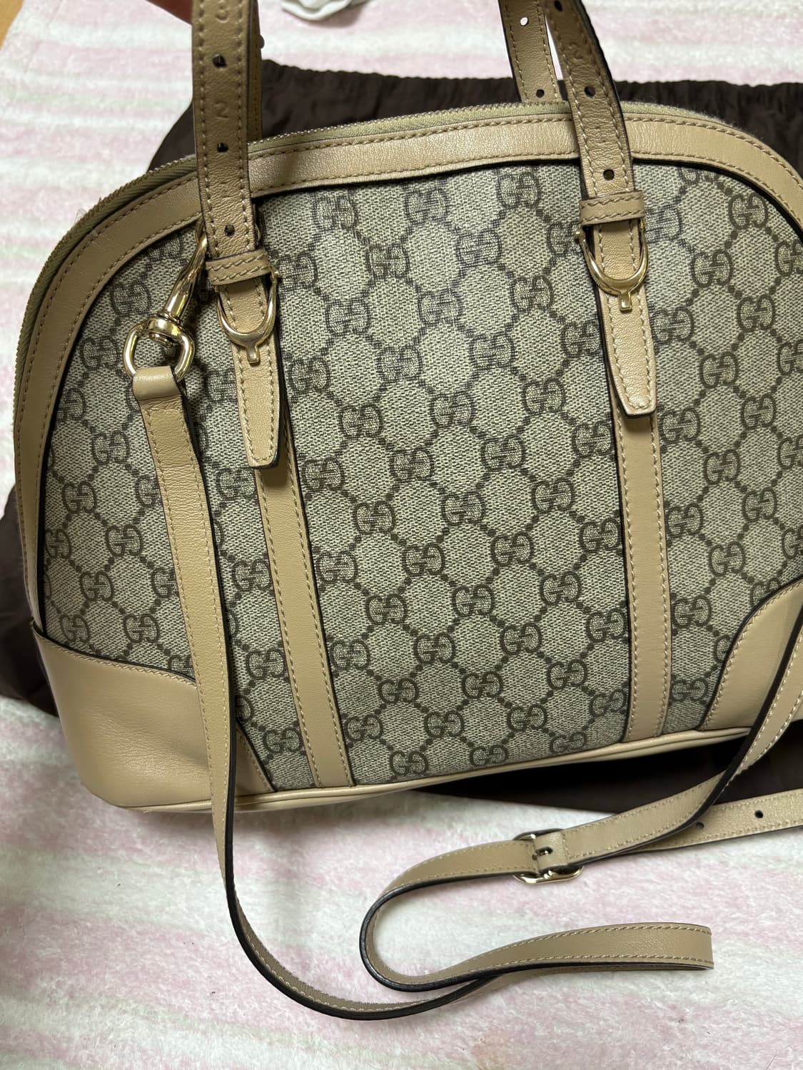 구찌 Gucci GG Supreme Dome Bag (백화점 정품) 상품이미지5