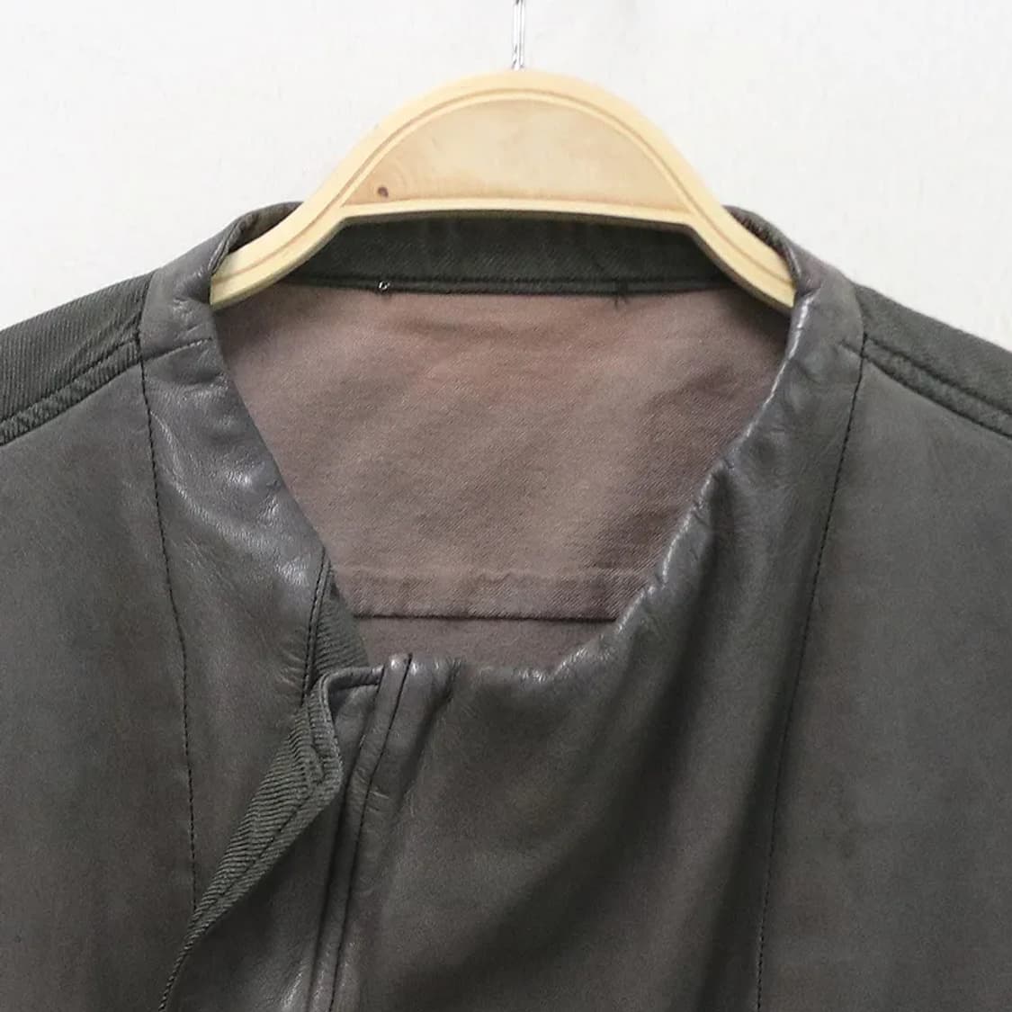 KAMISHIMA 양가죽  실크 혼방 라이더 자켓 60930 상품이미지3