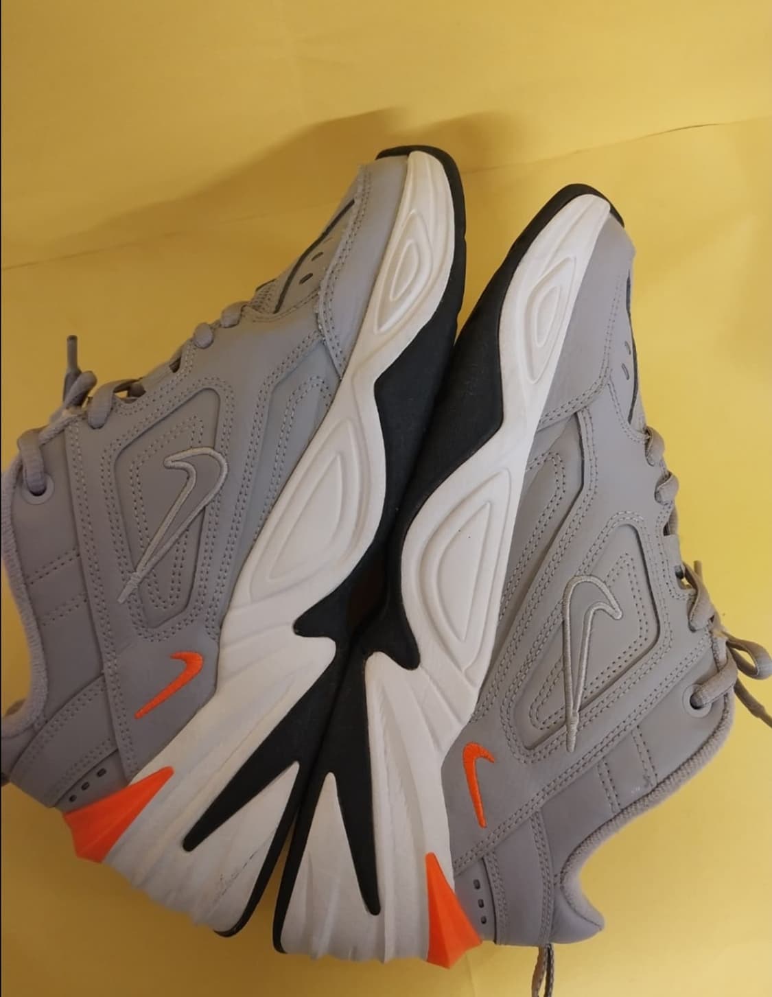 여성 나이키 M2K 테크노 아트모스피어 그레이 팬텀 운동화 (240) 상품이미지7