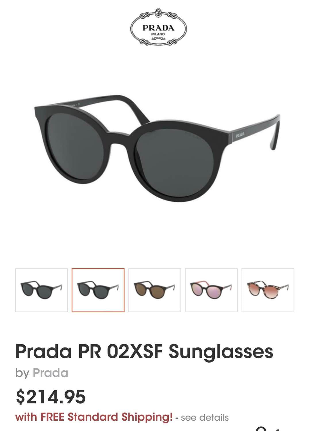 Prada 프라다 기본 블랙 선글라스 상품이미지7