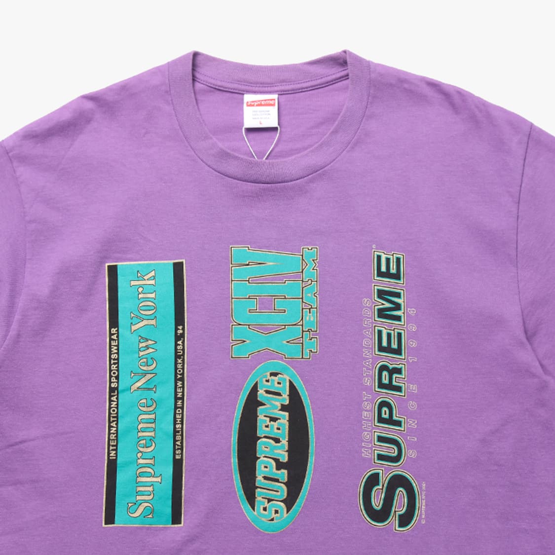  SUPREME "Purple T-Shirts" 상품이미지2