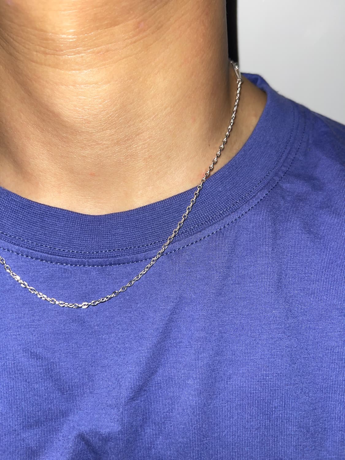 에센셜 실버 체인목걸이 남자목걸이 크롬하츠무드 여자목걸이 상품이미지4