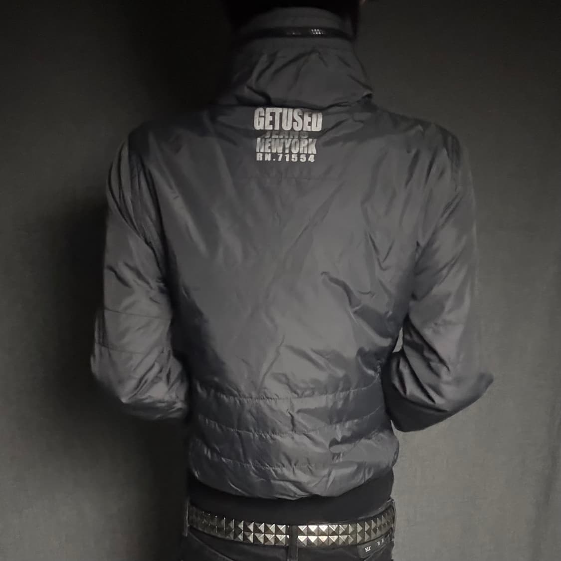 double zip-up nylon jacket 상품이미지4