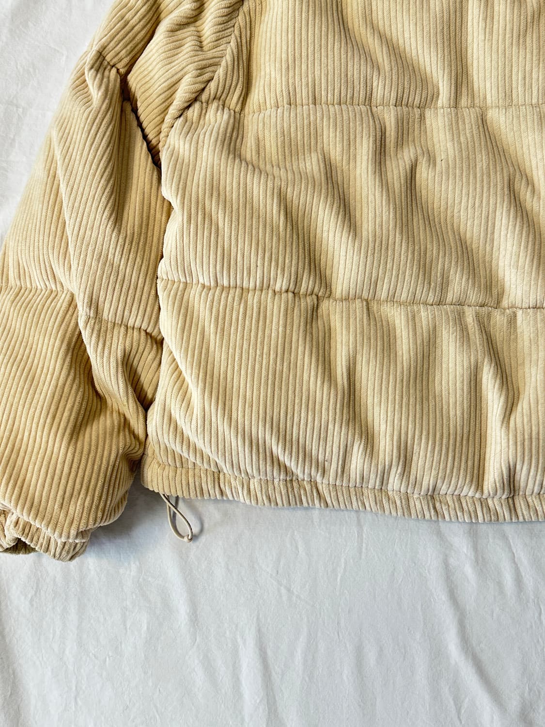 와릿이즌 여성 코듀로이 다운 푸퍼 상품이미지6