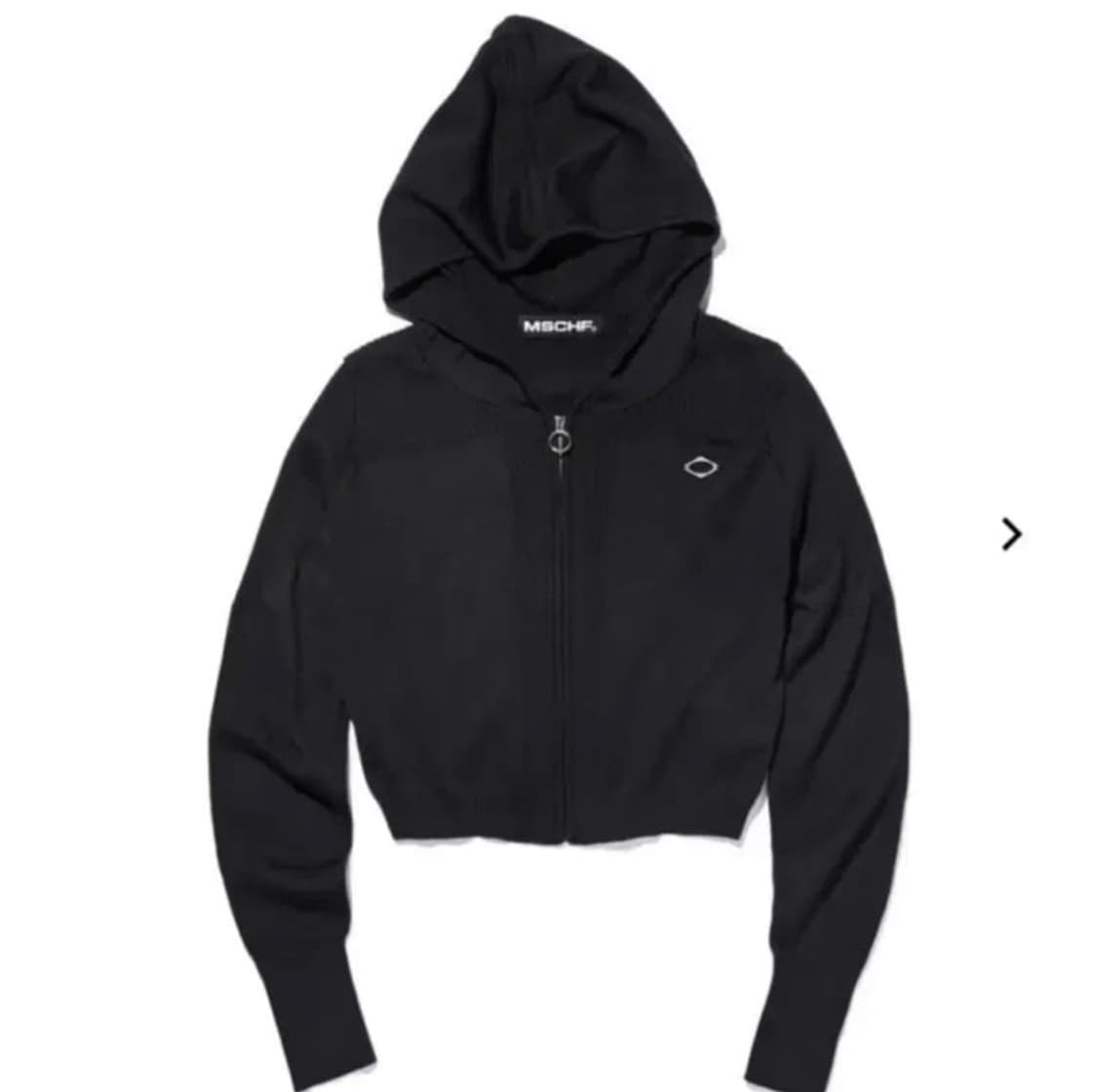 미스치프 롬버스 후드집업 니티드 후드 후디 M  상품이미지1