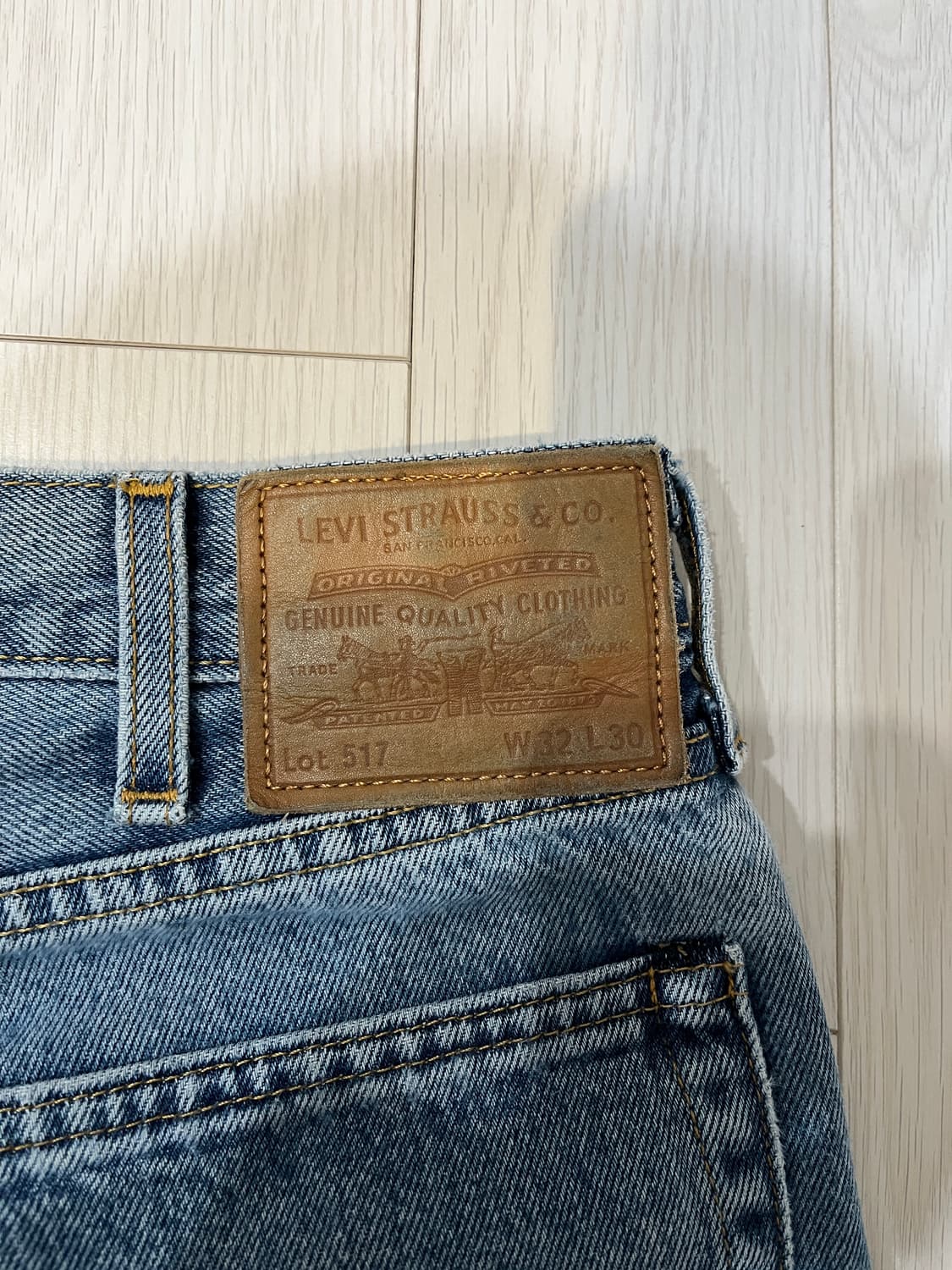 리바이스517 프리미엄 32x30 중청 00517-0246 상품이미지4