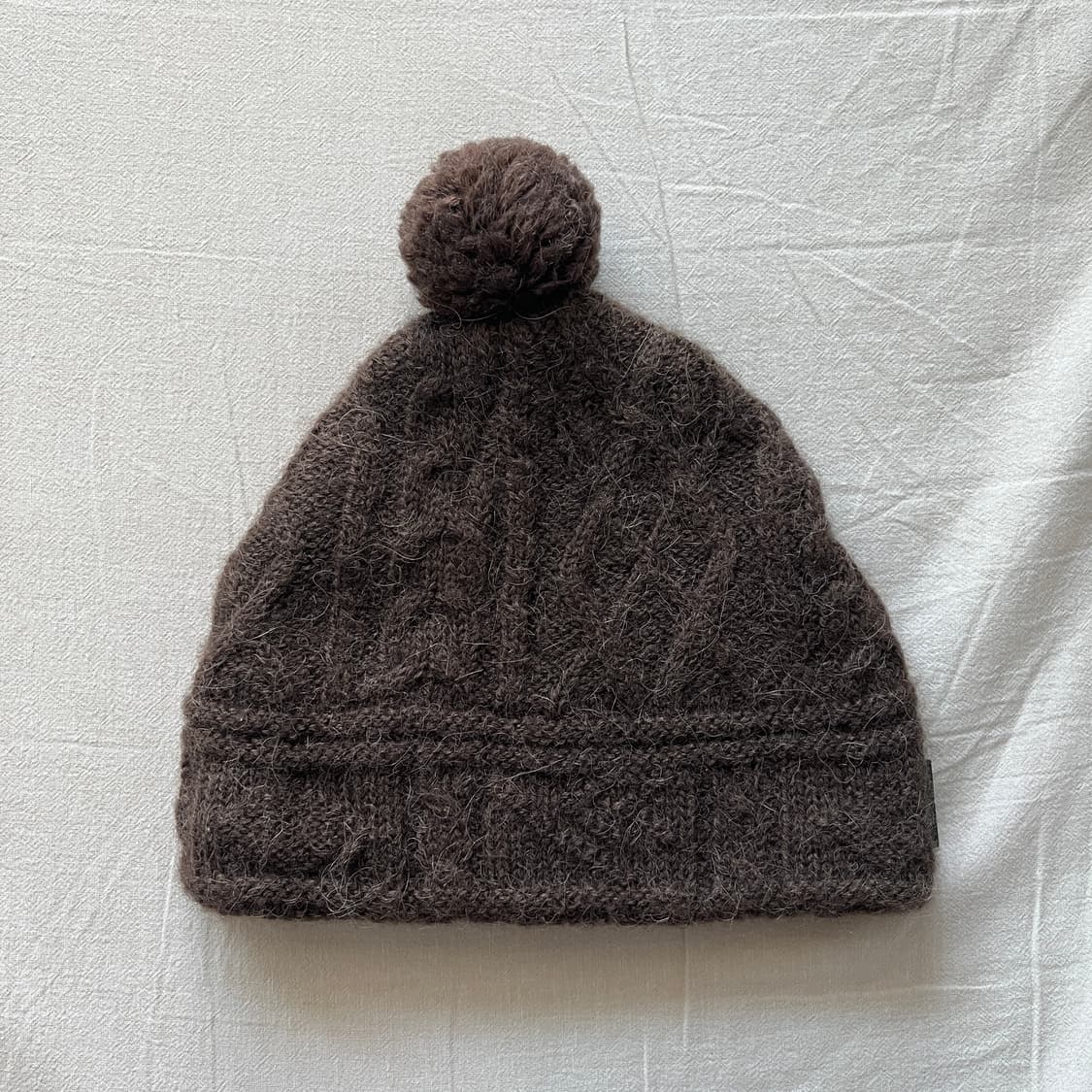일본 폼폼 니트 모자 털모자 그런지페어리 빈티지 상품이미지1