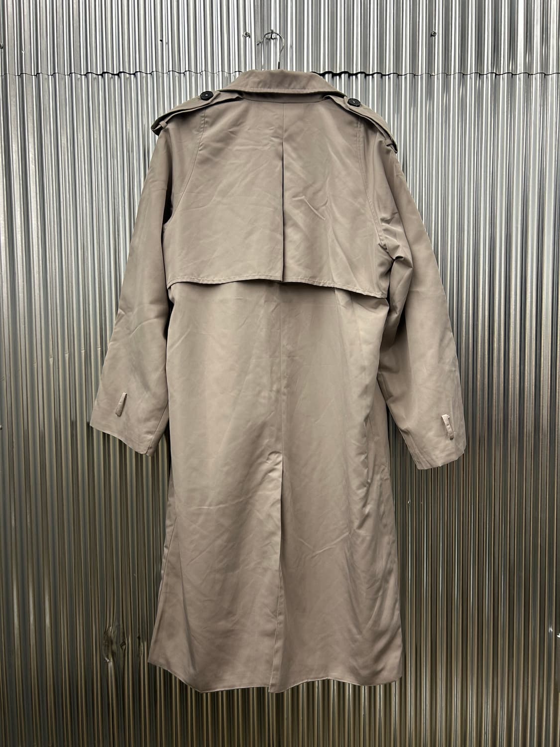 NICK NICOLE 베이지 트렌치 코트 상품이미지3