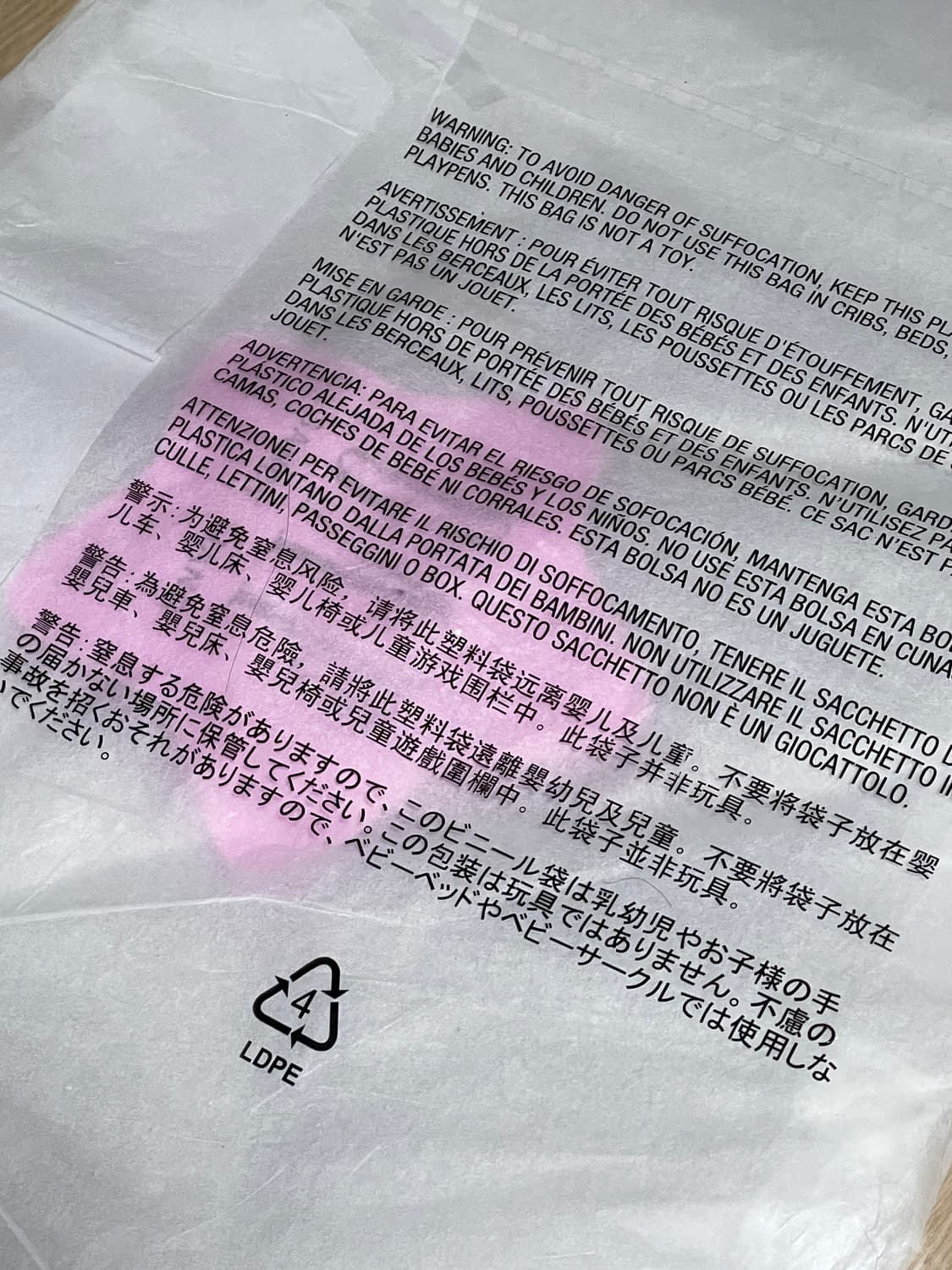 갭 샌디리앙 콜라보 클리어백 스몰 상품이미지4