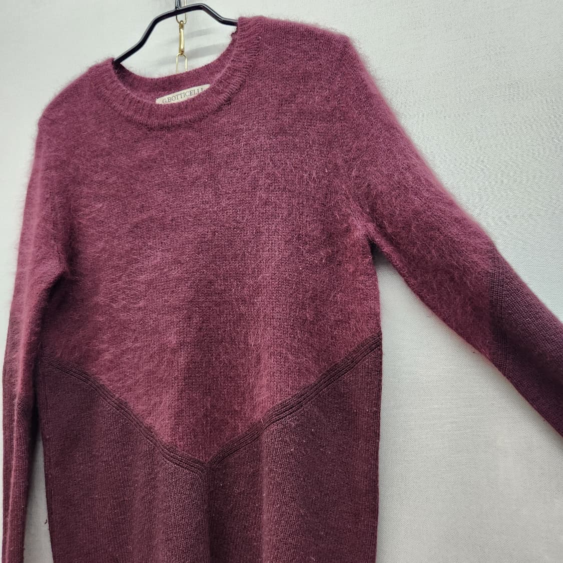 보티첼리 버건디 니트(앙고라/모)  S 상품이미지2