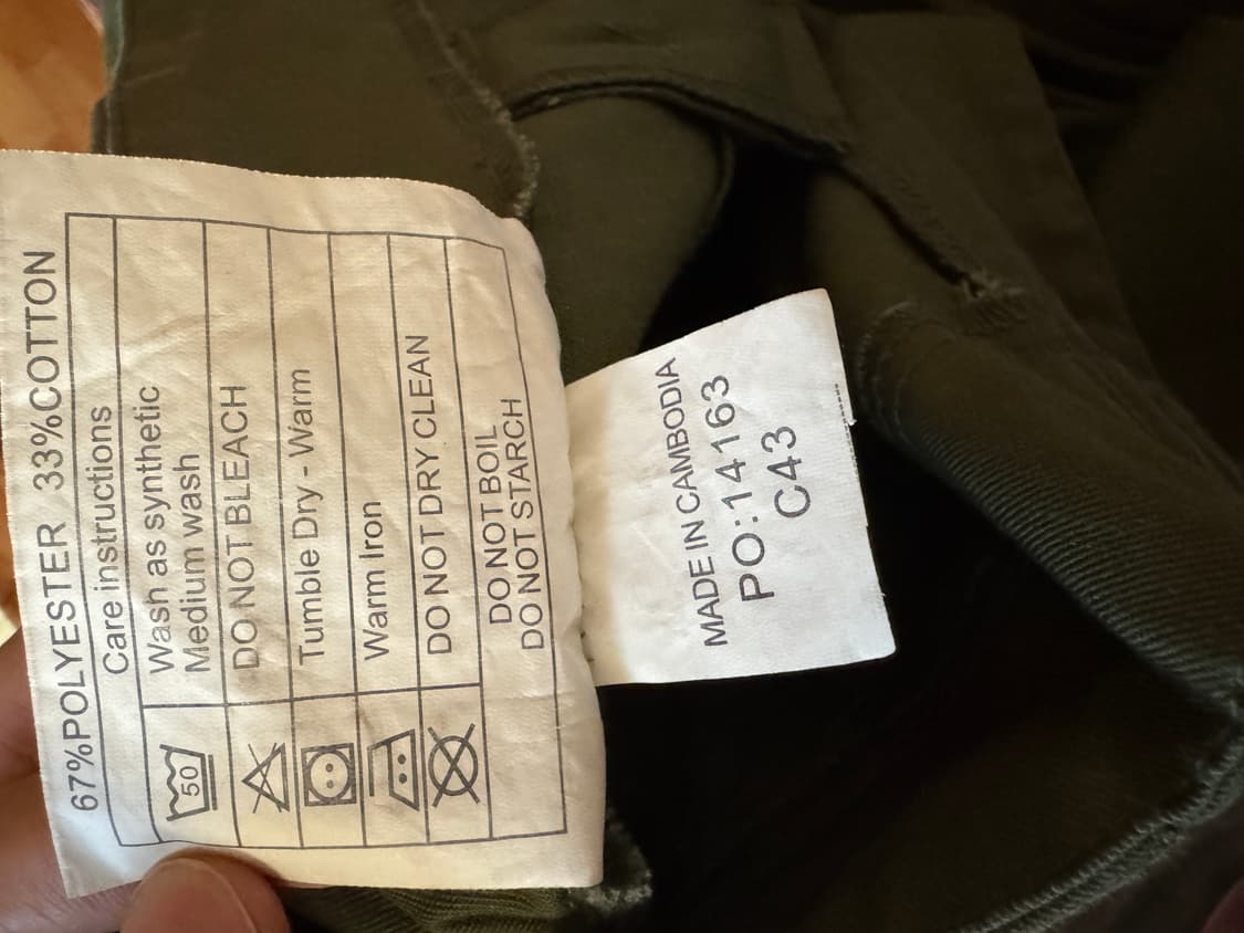 영국군 밀리터리 팬츠 상품이미지8