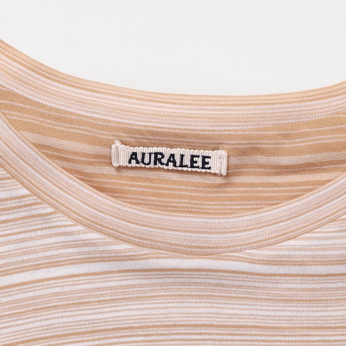 AURALEE Stripe T-shirt  상품이미지4