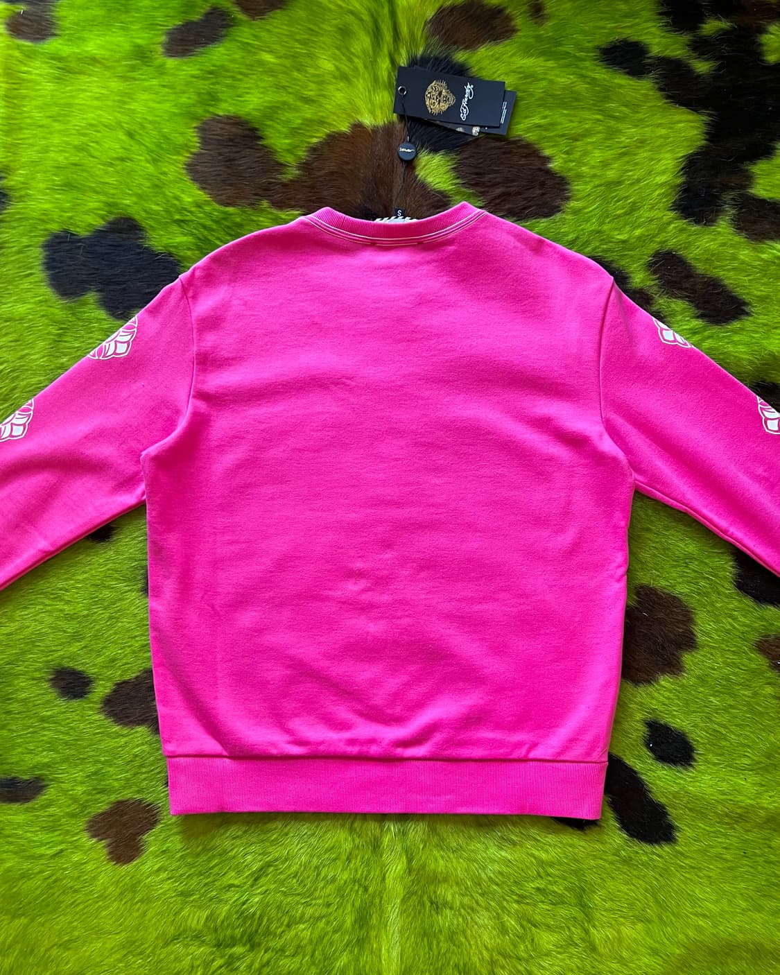 ED Hardy Tribal Pattern Pink Sweatshirt 상품이미지9