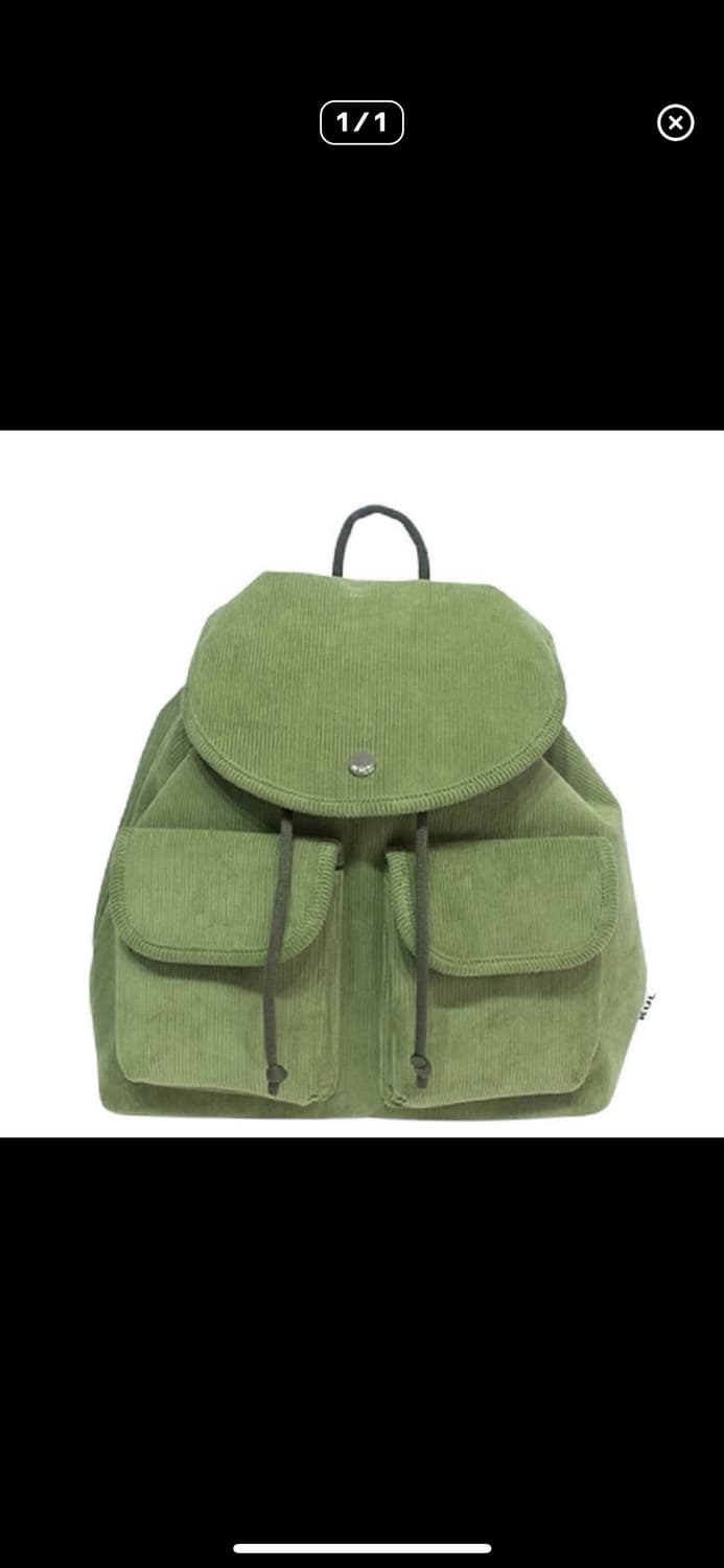Kul 큘 포켓 백팩 그린 상품이미지1