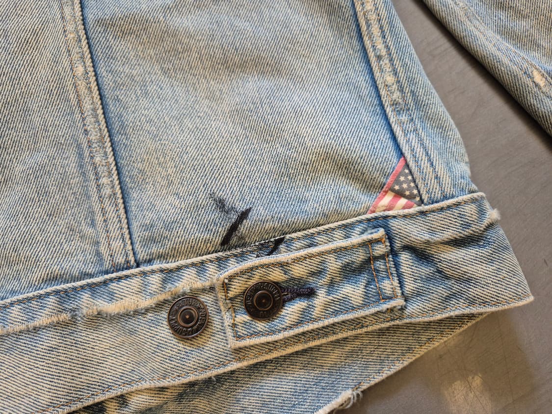 데님앤서플라이 디스트레스드 데님 자켓 상품이미지6