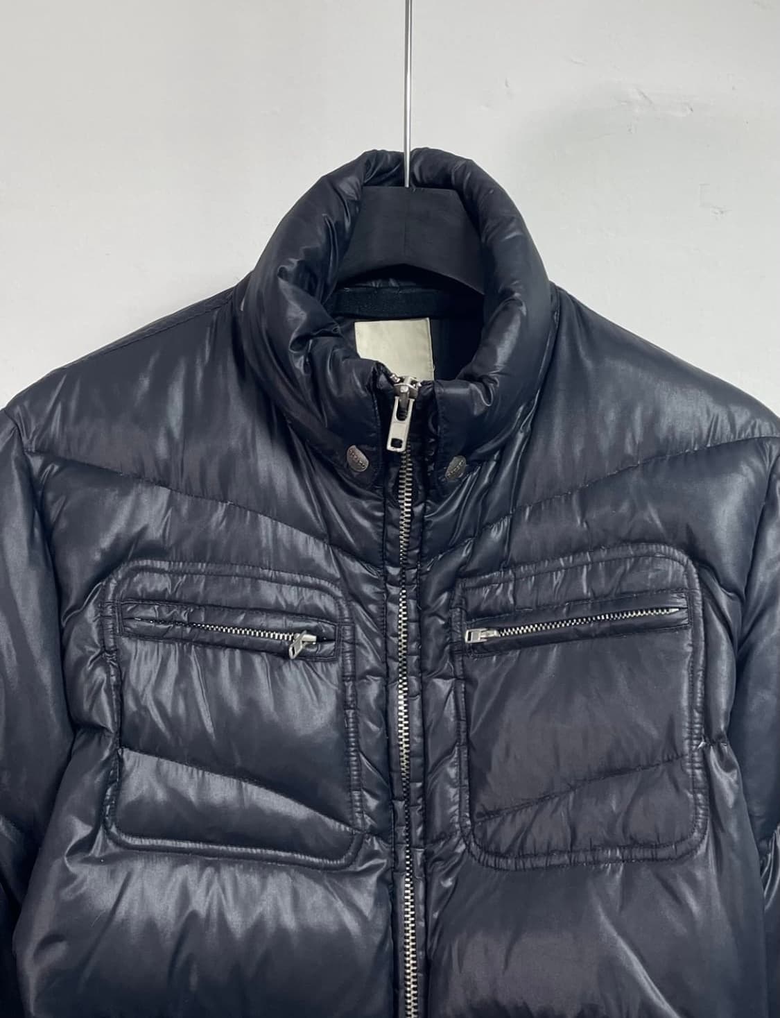 디젤 라이더 패딩 블랙 상품이미지3