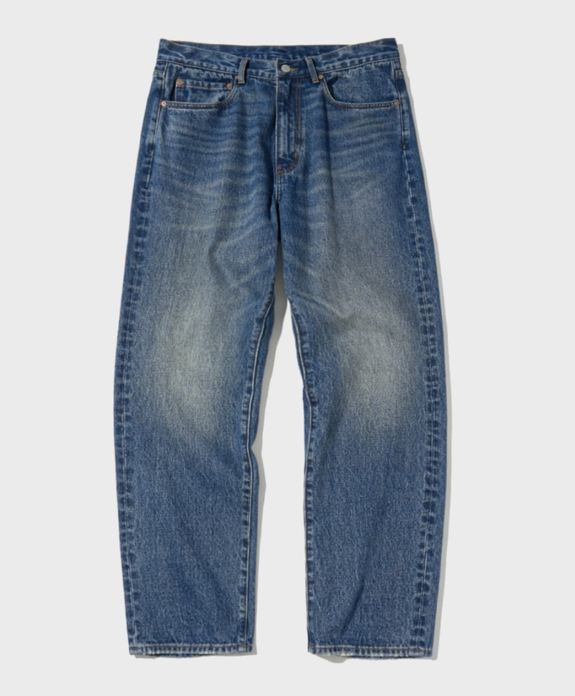 TAPERED LOOSE FIT DENIM PANTS - L.BLUE 상품이미지1