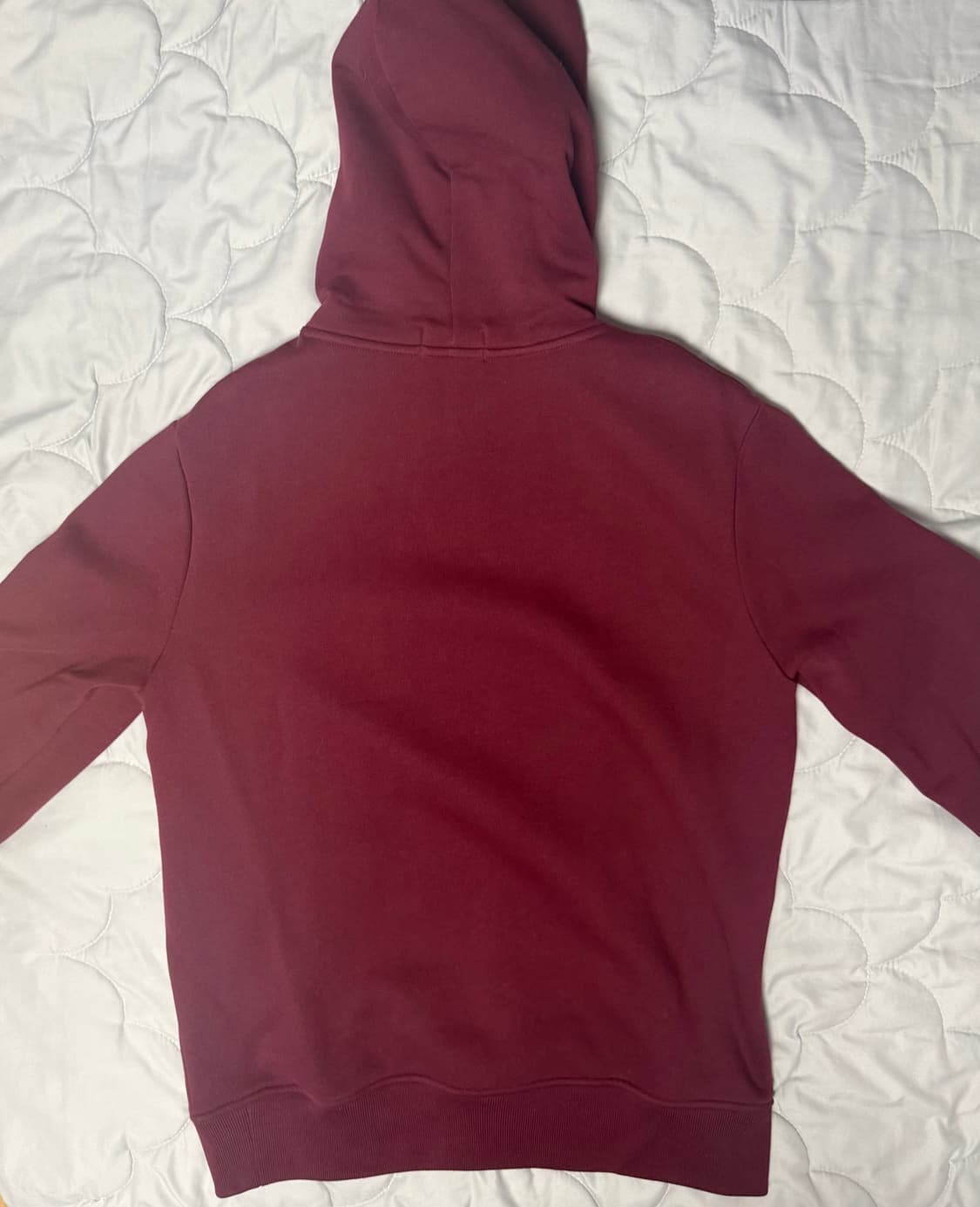 ( 1회 착용 M ) 폴로 랄프로렌 로고 플리스 후드티 버건디 상품이미지2