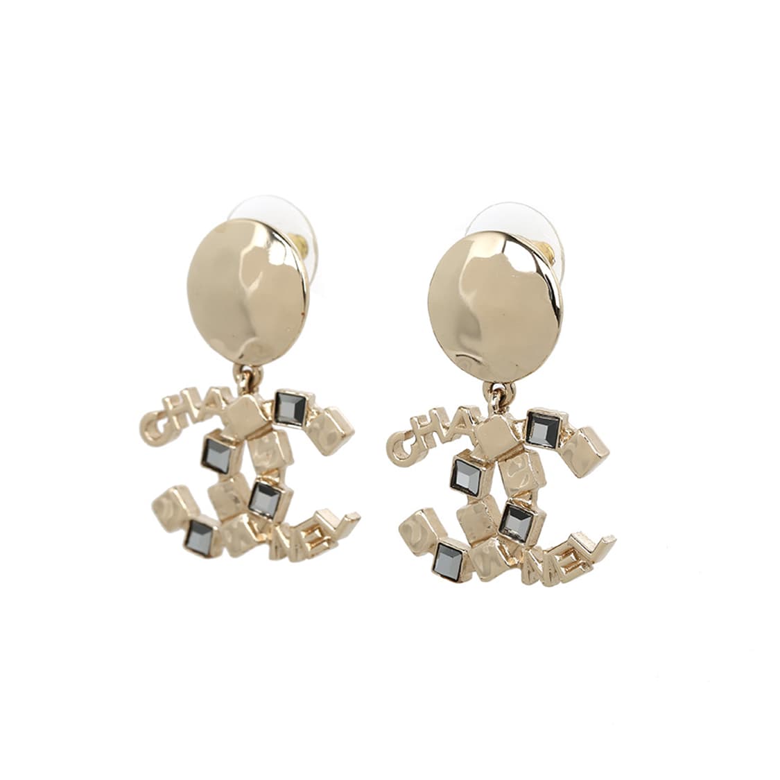 샤넬 CC 로고 귀걸이 골드 맥시사이즈 이어링 ABC816 상품이미지2