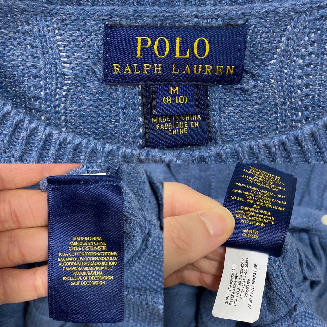 폴로 랄프로렌 신형 케이블 프릴 가디건 상품이미지6